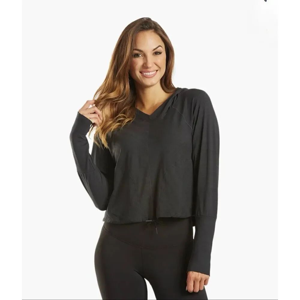 prAna Inigma After Yoga Hoodie Black XL